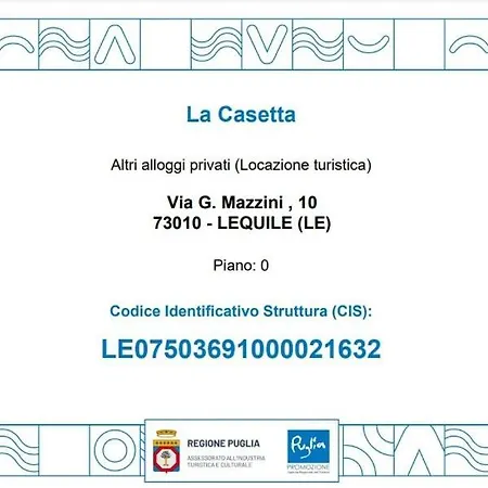 La Casetta 招待所 *